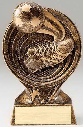 custom resin soccer trophy resin tatue resin crafts souvenir gift