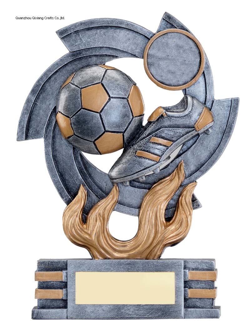 souvenir polyresin soccer souvenir sport award