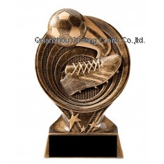 new design resin soccer souvenir sport award
