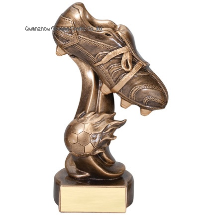 new design resin soccer souvenir sport award