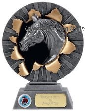 custom horse trophy sport award