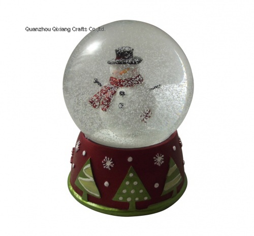 custom souvenir glass snowglobe