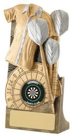 custom resin darts trophy sport award