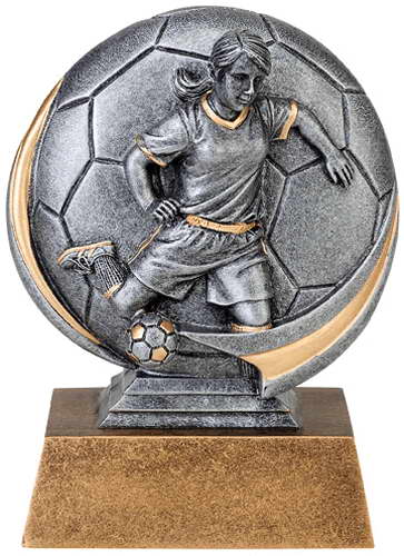 resin soccer trophy custom sport awards