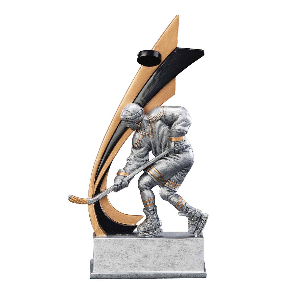 resin hockey trophy custom sport awards