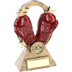 custom resin boxing souvenir sport trophy