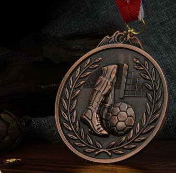 custom sport metal soccer medals