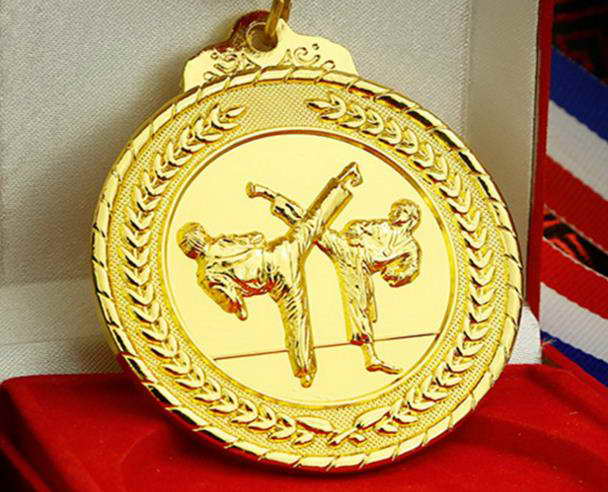custom sport metal karate medals