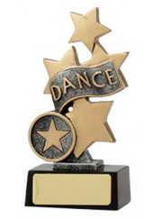 custom resin dancing sport trophy
